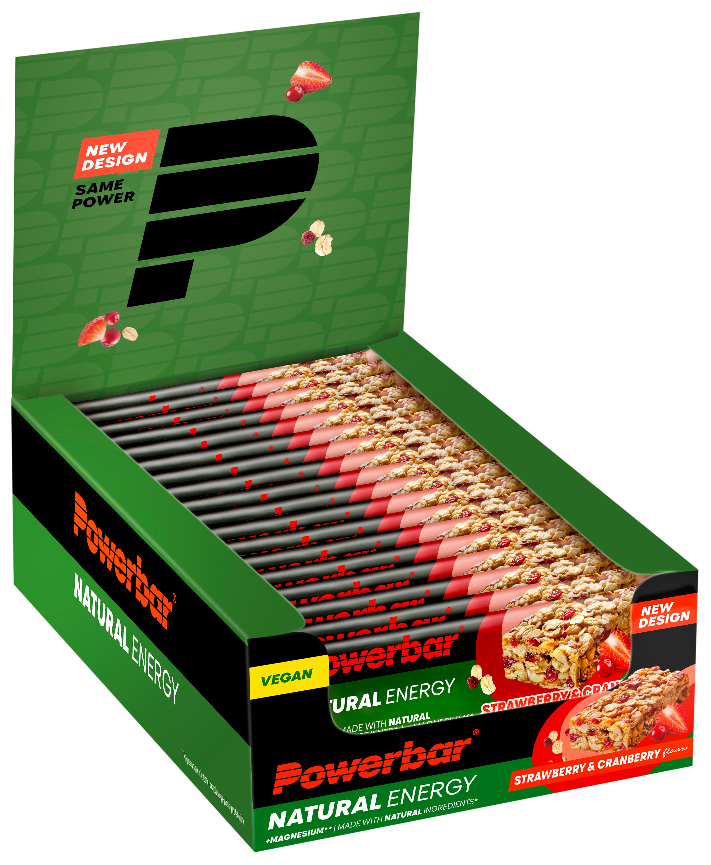 Powerbar Natural Energy Cereal Bar Karton 18 Riegel 40g