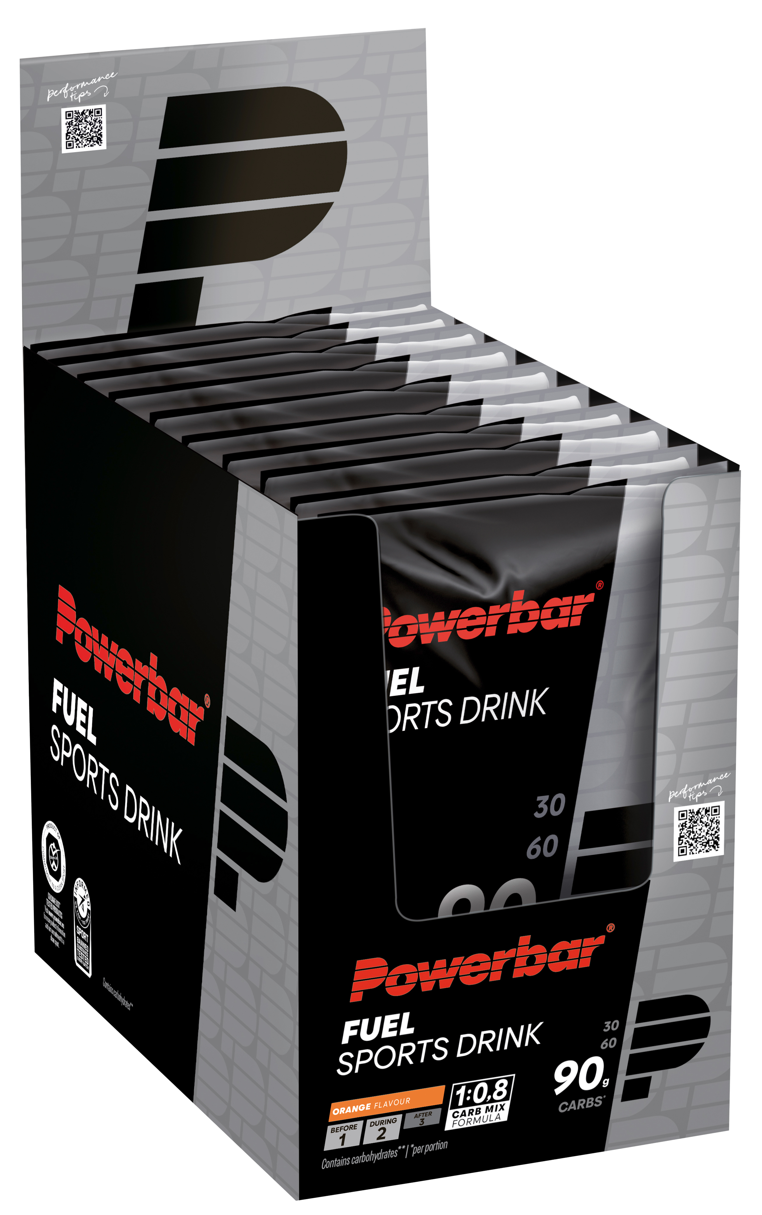 Powerbar Fuel 90 Sports Drink Box 10 Beutel 94g