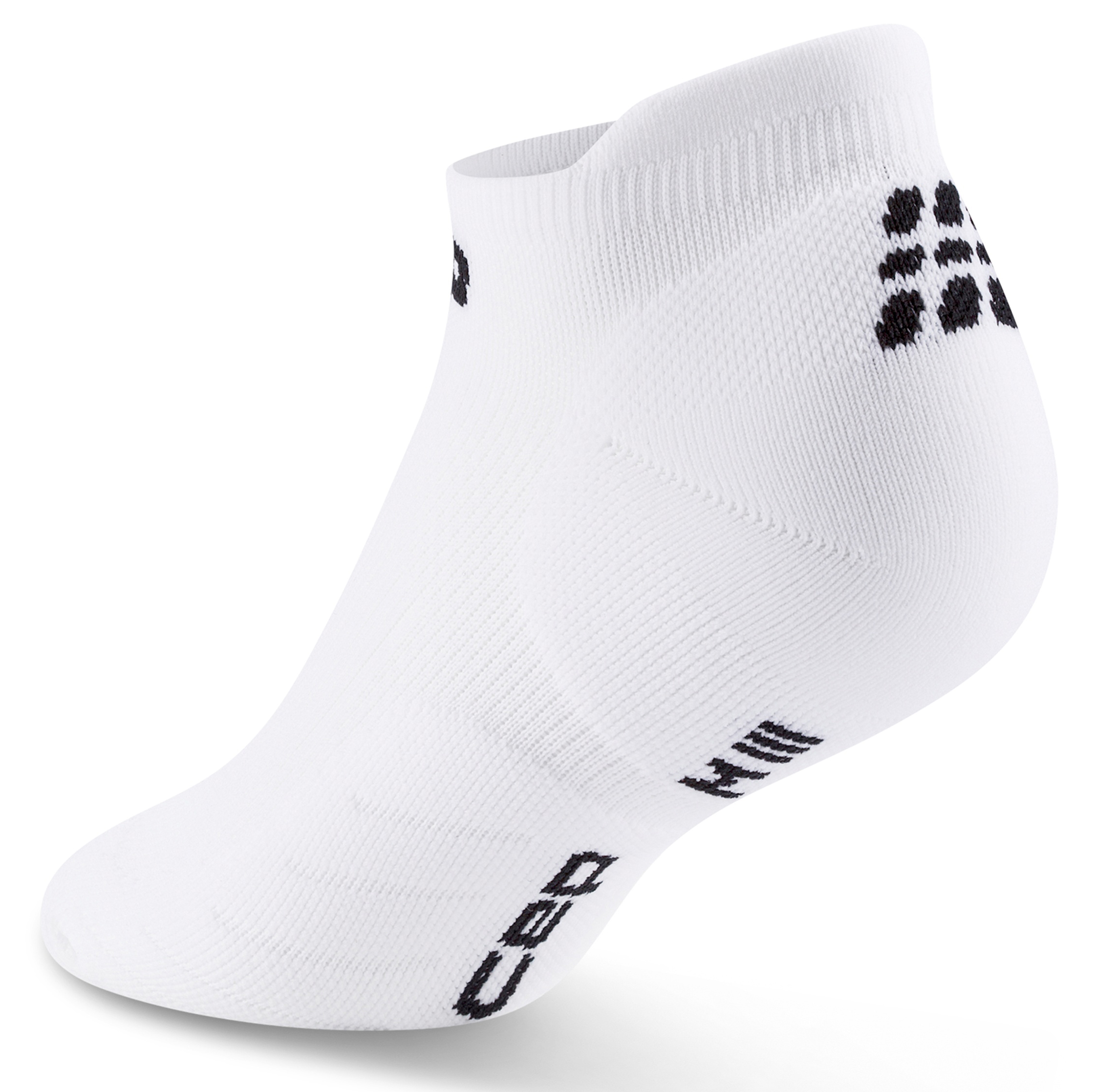 CEP Core Run No Show Compression Socks 5.0 Damen Weiß