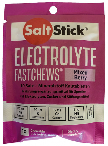 Salt Stick Fast Chews Elektrolyt-Kautabletten