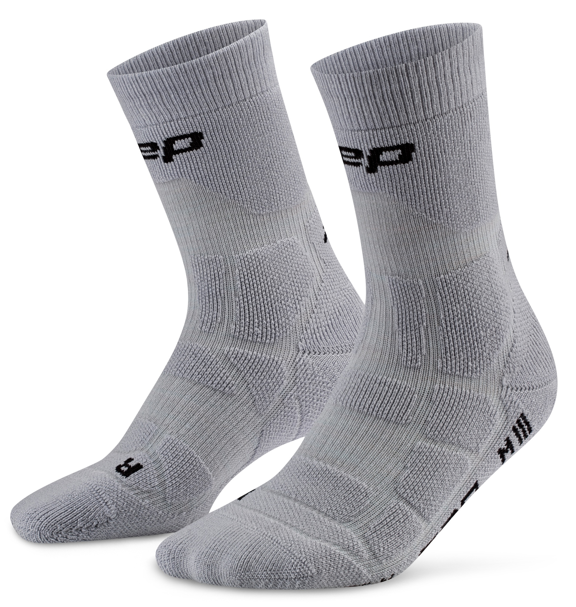 CEP Hiking Max Cushion Compression Mid Cut Socks 2.0 Damen Grau
