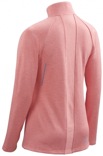 CEP Winter Run Shirt Long Sleeve Damen Rose Melange