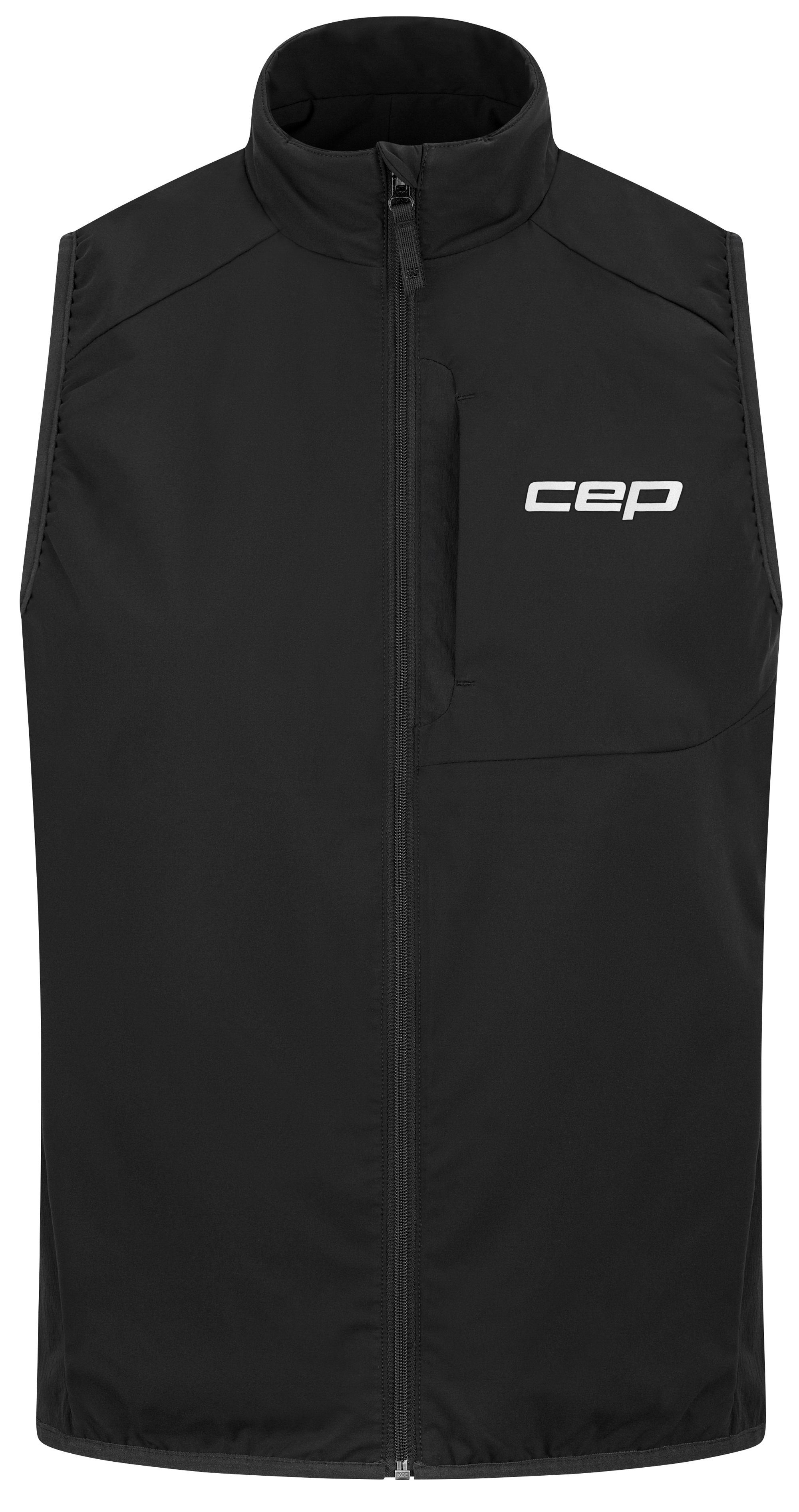 CEP Core Run Thermal Vest Reversible Damen Schwarz