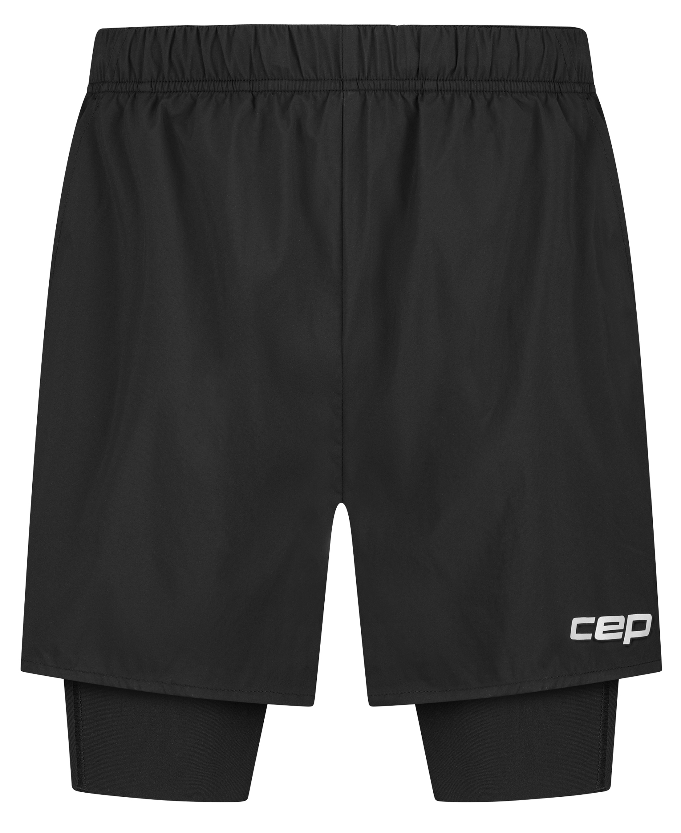 CEP Core Run Shorts 2in1 Herren Schwarz