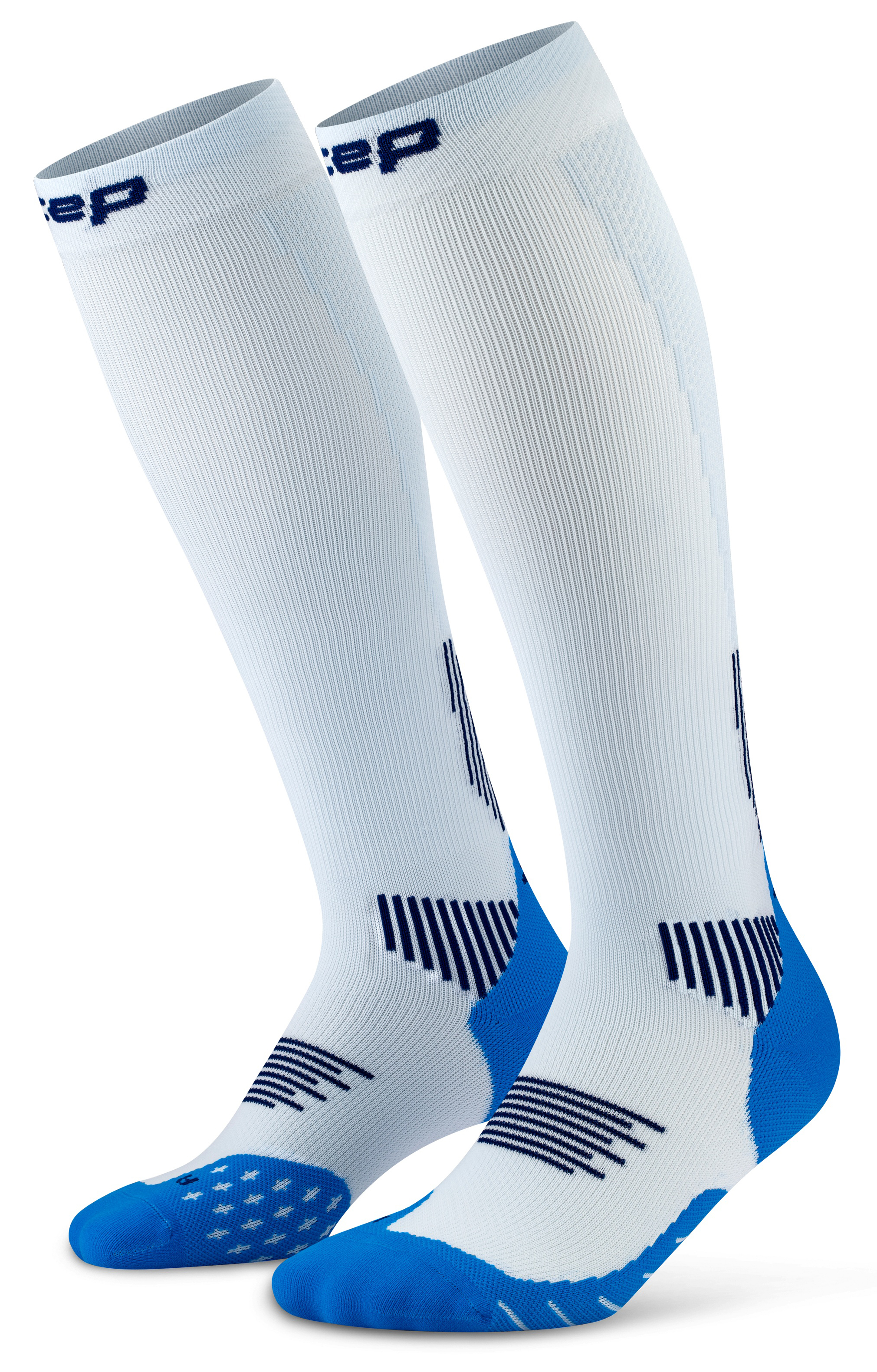 CEP Core Run Compression Socks 5.0 Damen Blau Ice