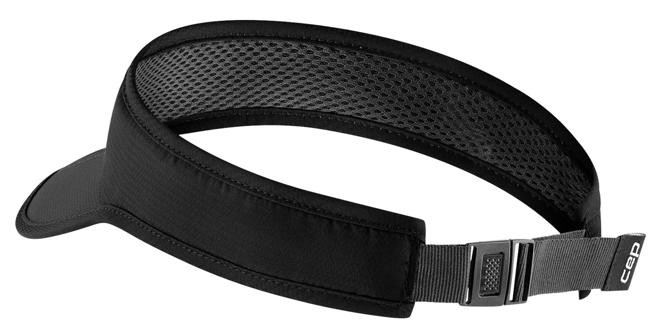 CEP Core Run Foldable Visor Schwarz