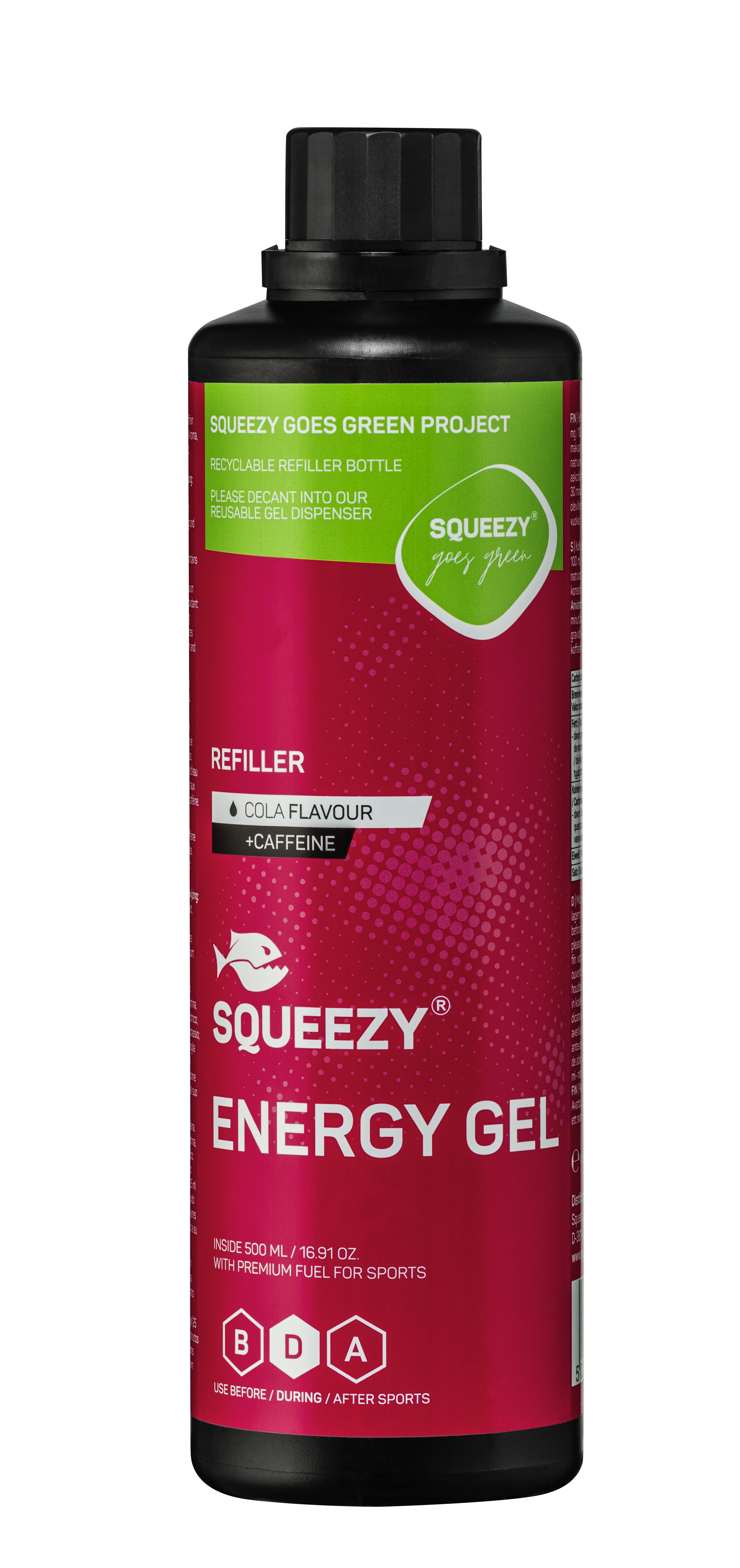 Squeezy Energy Gel Refiller 500ml