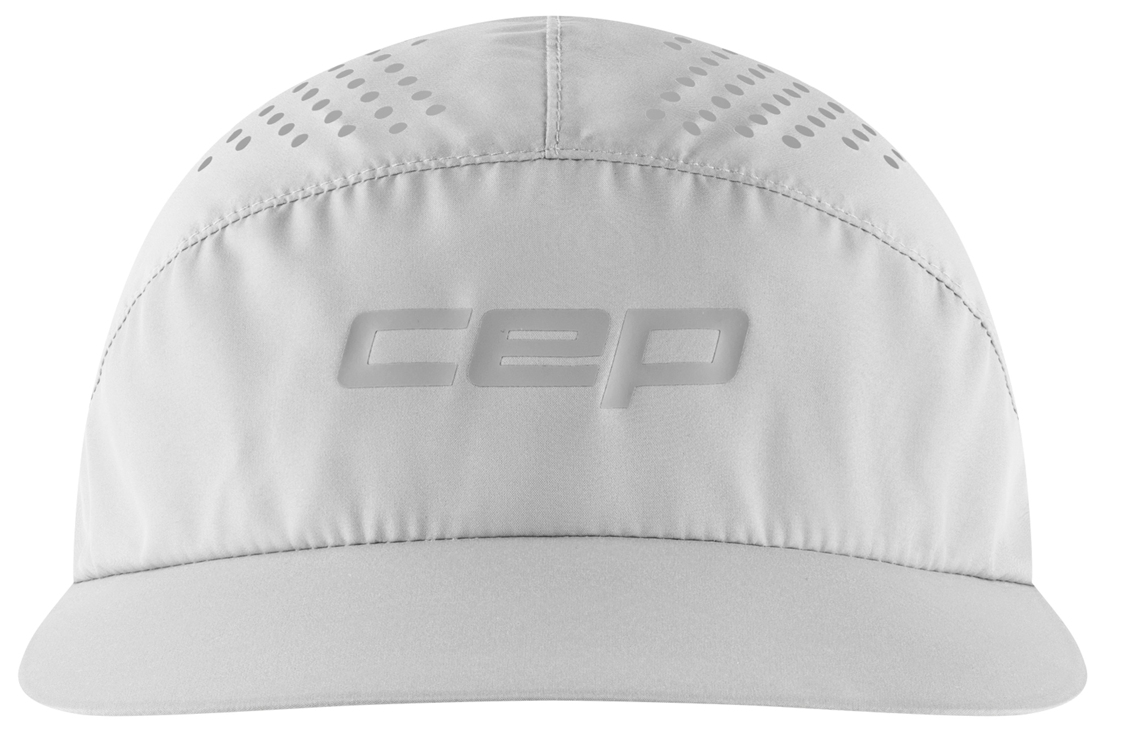 CEP Pro Run Ultralight Cap Hellgrau