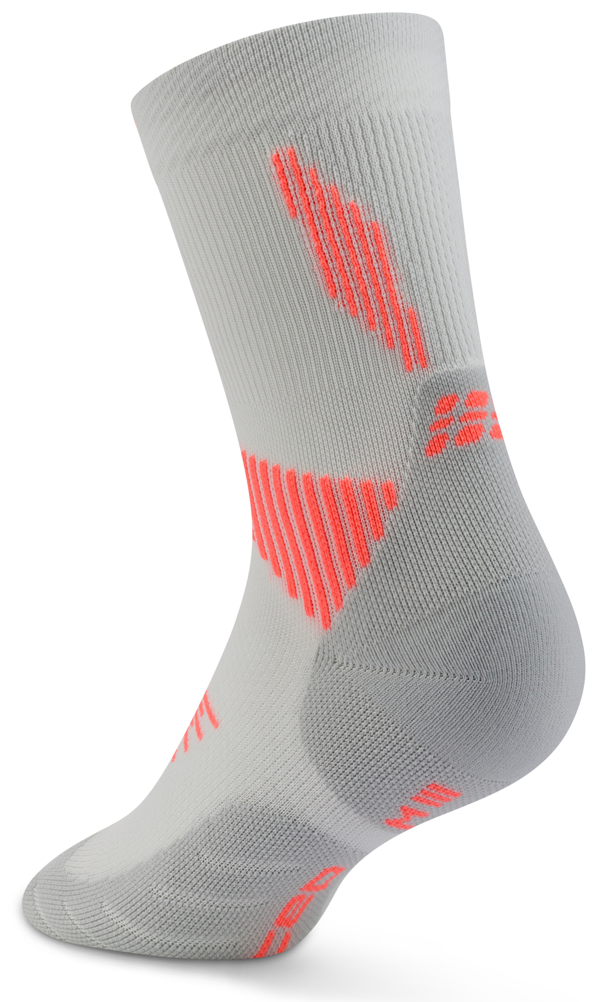 CEP Core Run Mid Cut Compression Socks 5.0 Damen Grau