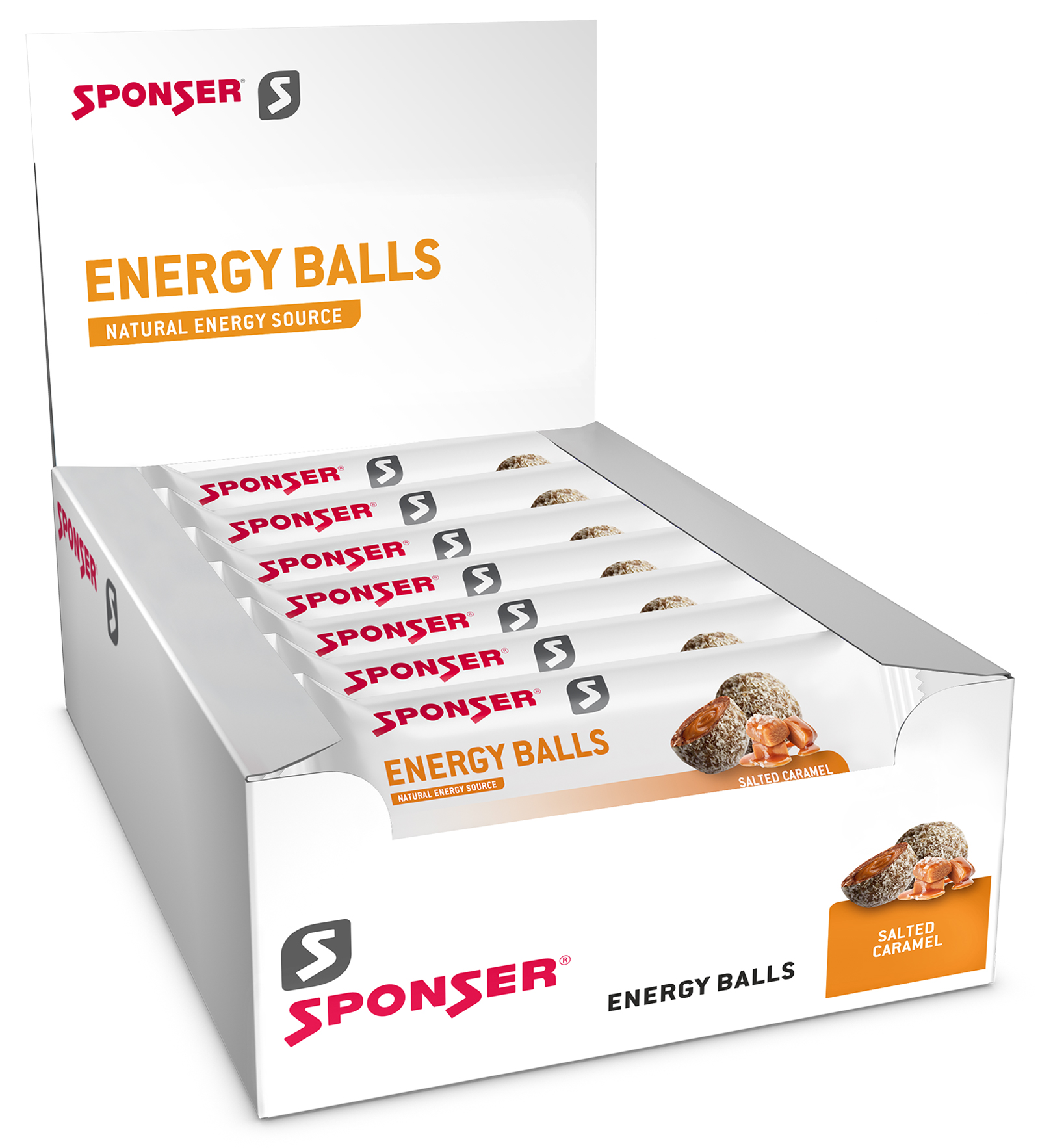 Sponser Energy Balls Karton 18 Beutel 45g