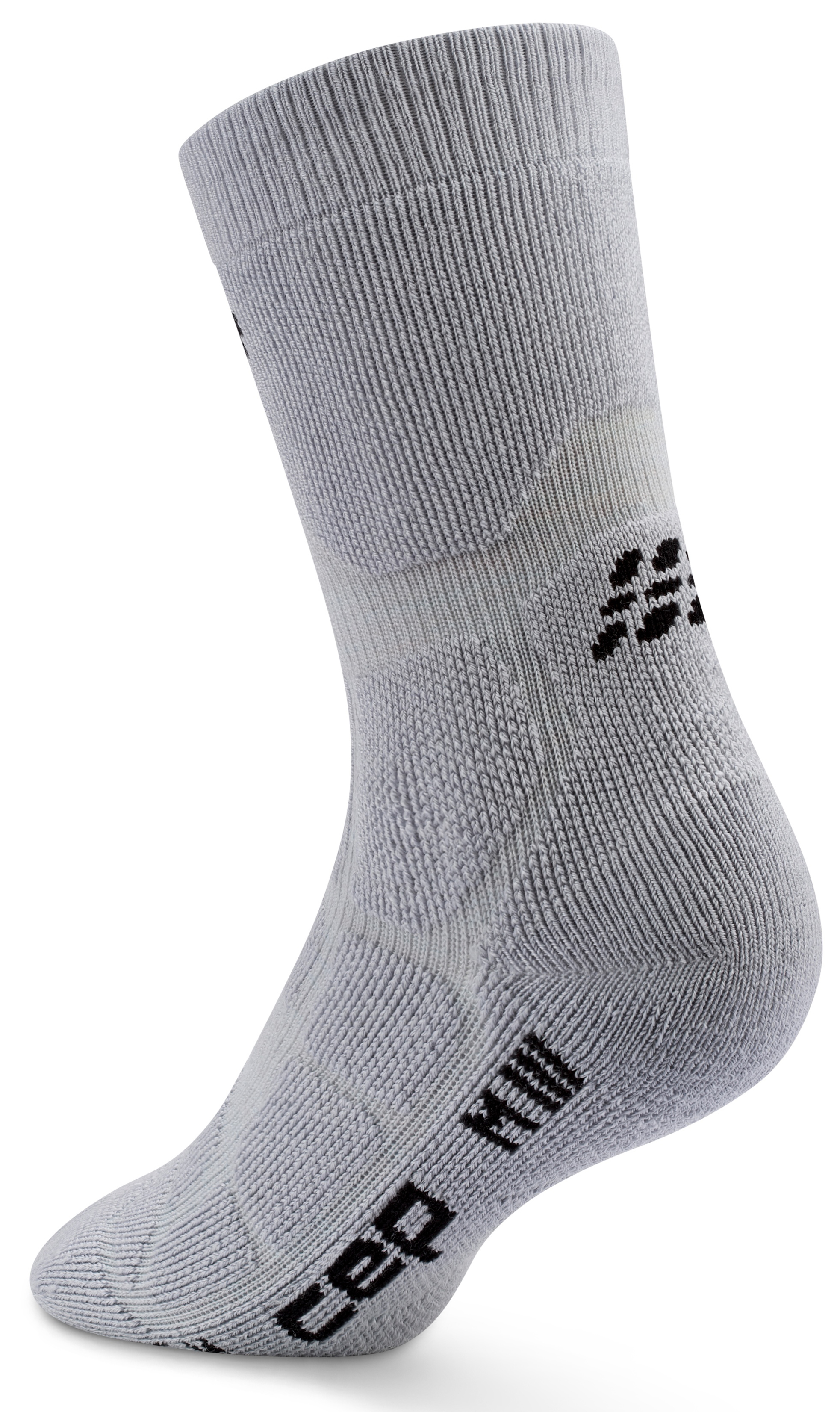 CEP Hiking Max Cushion Compression Mid Cut Socks 2.0 Herren Grau