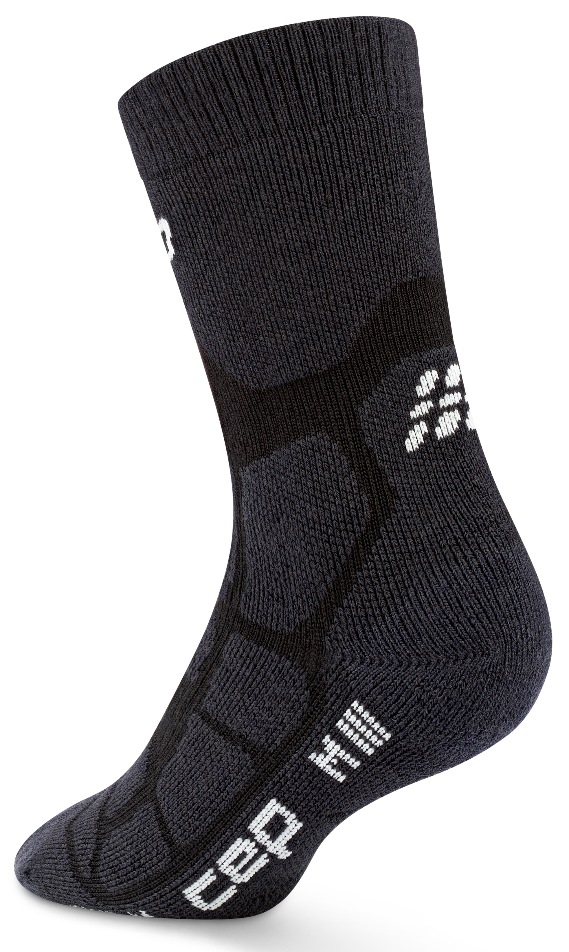 CEP Hiking Max Cushion Compression Mid Cut Socks 2.0 Damen Schwarz