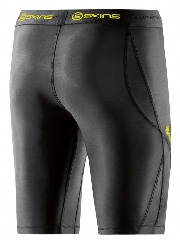 Skins DNAmic Compression Half Tight Damen Black/Limoncello