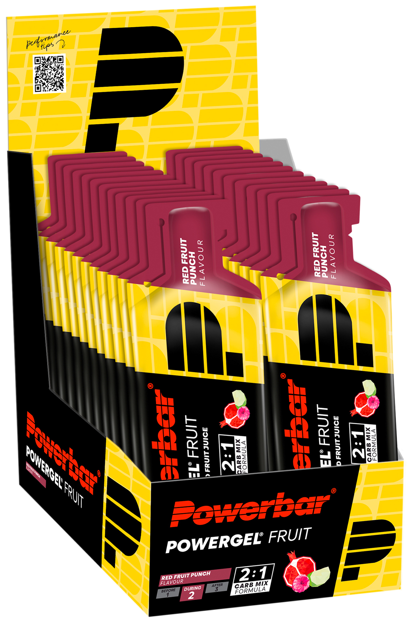 Powerbar Powergel Fruit Box 24 Beutel 41g