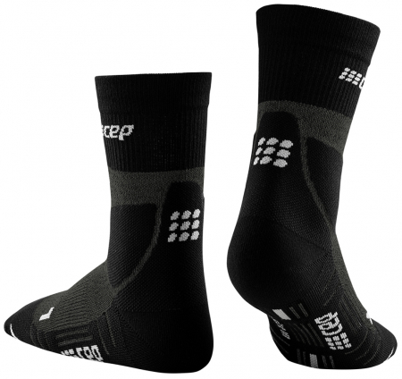CEP Hiking Merino Mid Cut Socks Herren Grau