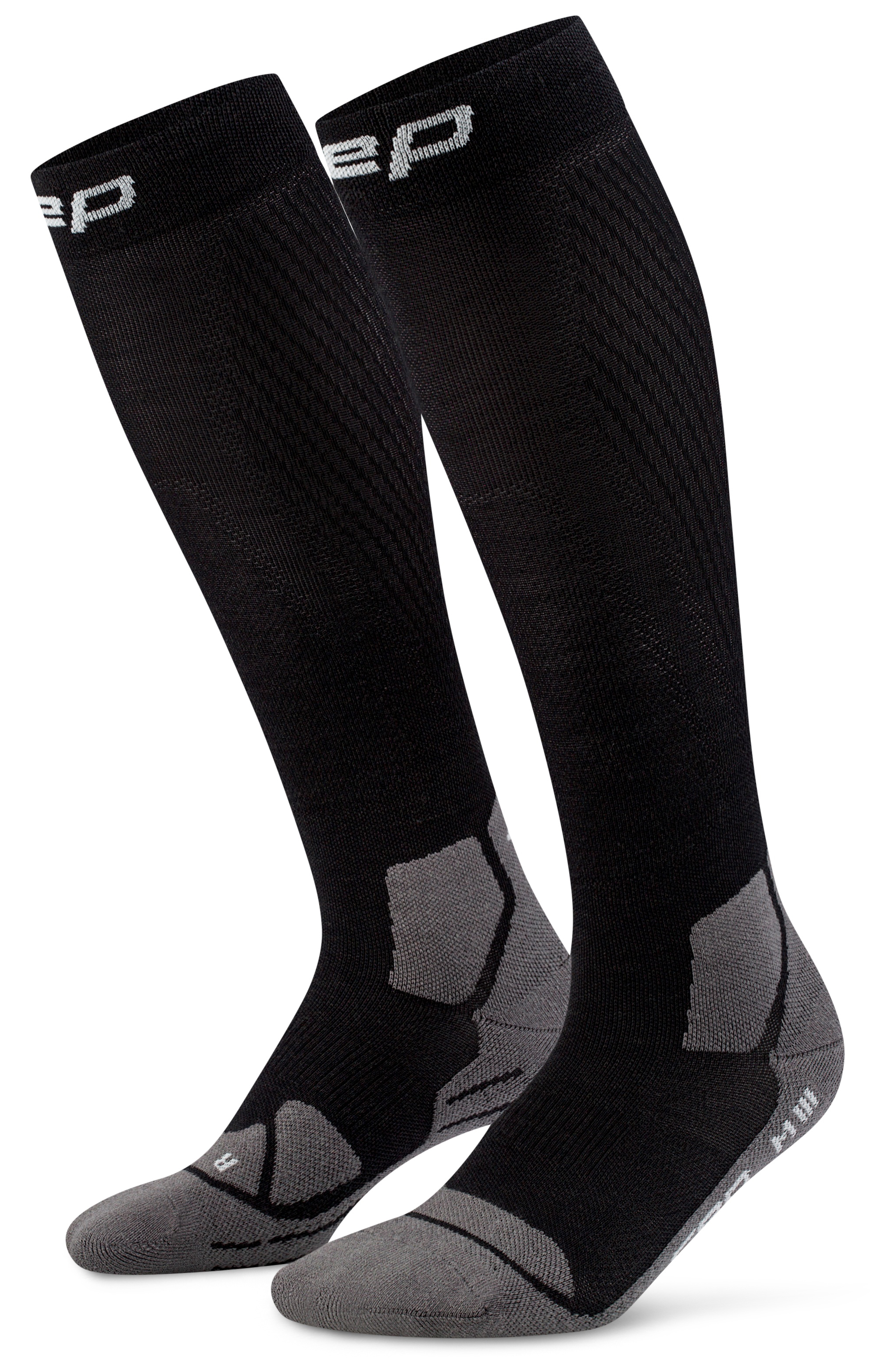 CEP Hiking Light Cushion Compression Socks Damen Schwarz Grau