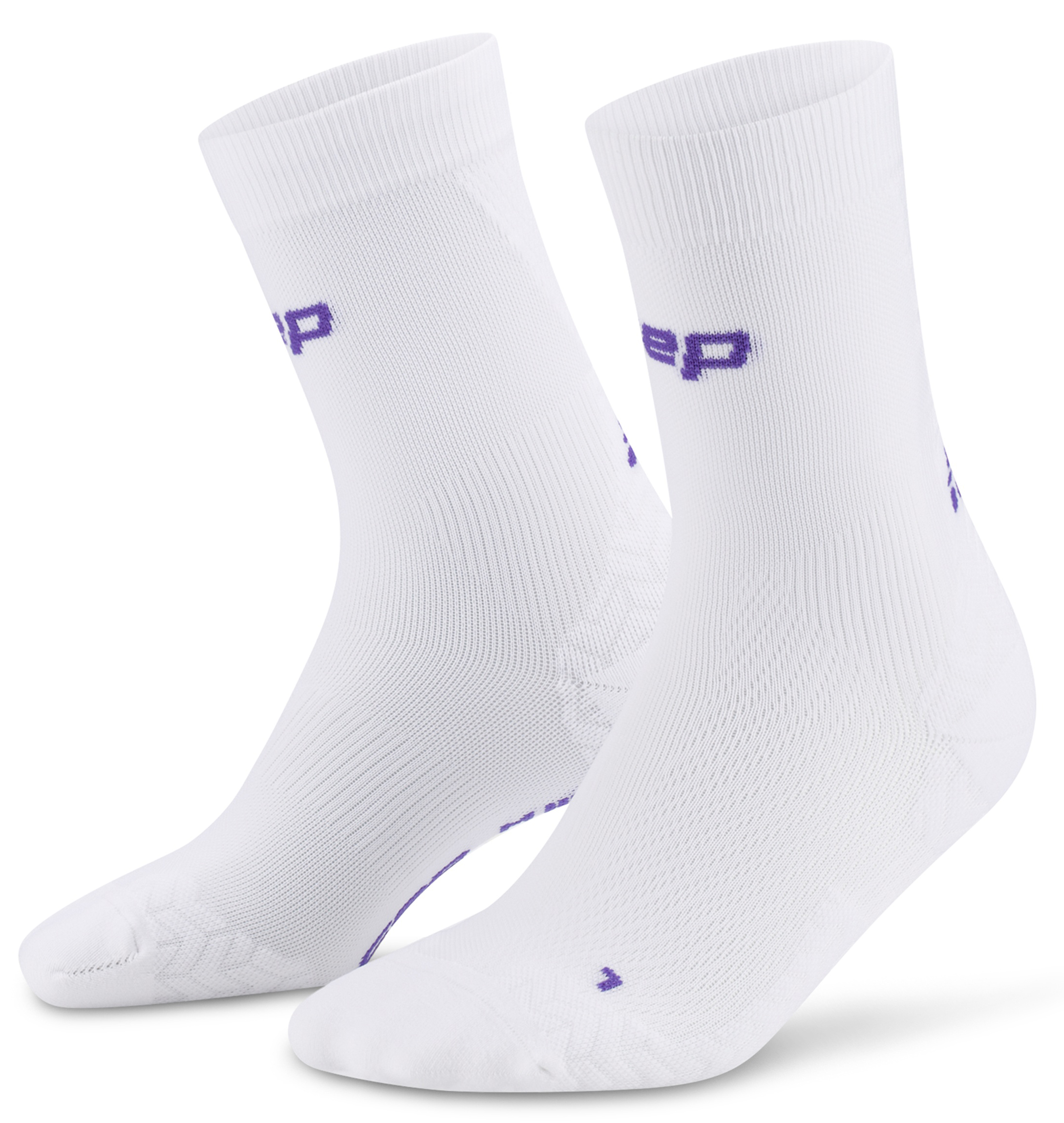 CEP Core Run Ultralight Mid Cut Compression Socks 4.0 Damen Weiß